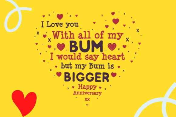 Funny Anniversary Birthday Gift Heart: A Designer's Review