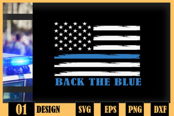 Review: Back the Blue Thin Blue Line USA Flag Design