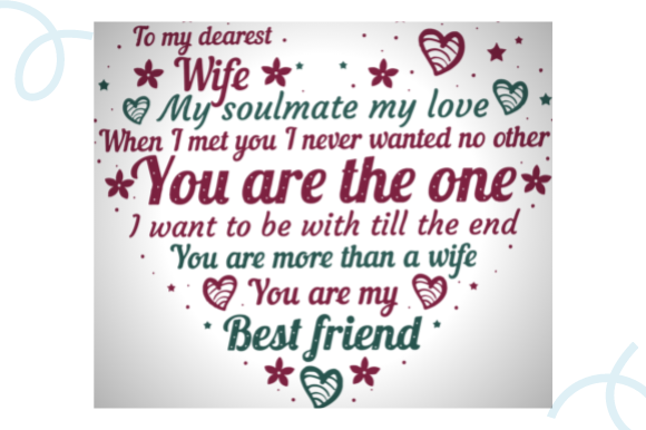 Review: Relationship Gift for Wife Heart Design