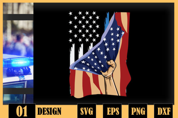 Review: Salute the Flag Back the Badge Flag Design