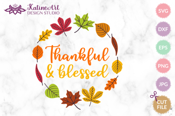Review: Thankful and Blessed Fall Wreath SVG for Embroidery