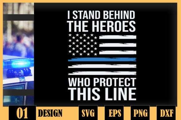 Review: Thin Blue Line Shirt Police Flag Hero Design