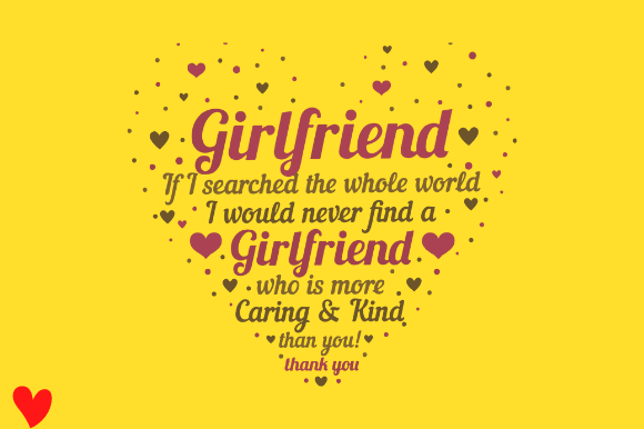 Review: Valentine's Girlfriend Anniversary Card Design